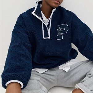 Parke Varsity Navy Fleece